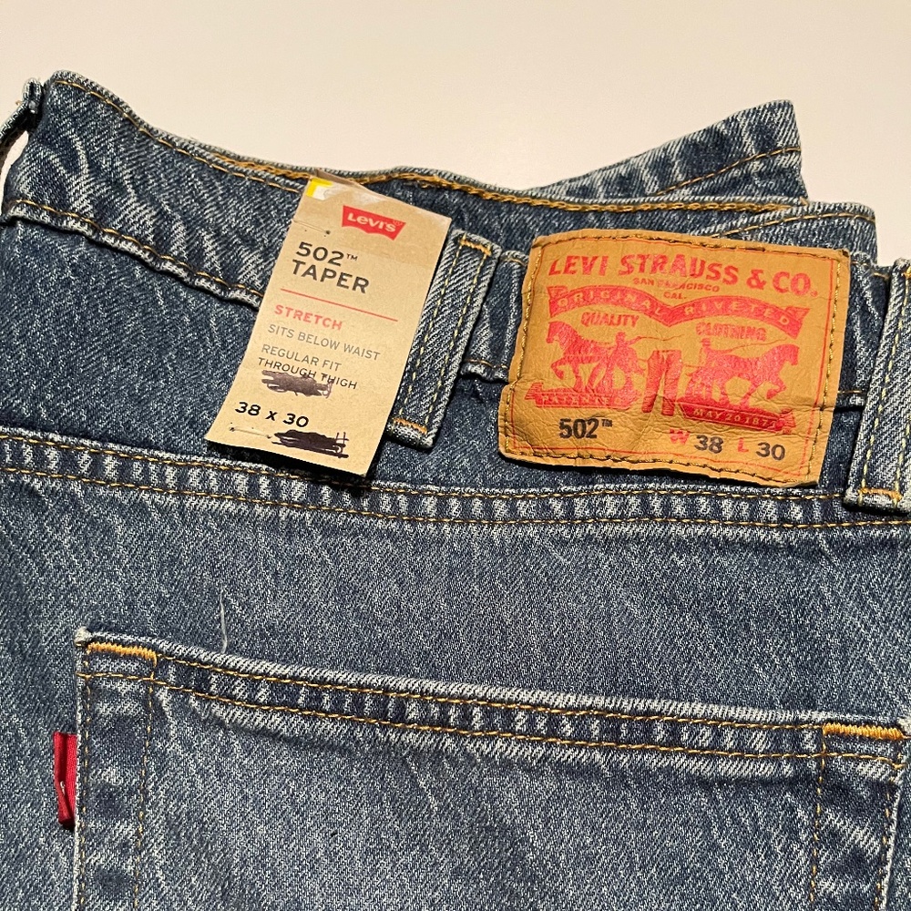 Levi’s 38x30  502 Taper Strech